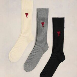 NWT AMI DE COEUR SOCKS 3 pack